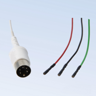 Câble multipolaire blindé - Fiche femelle 1mm