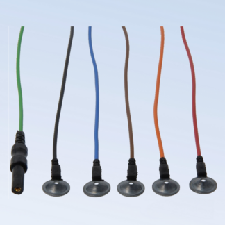 Électrodes cupules Moulded Dorées